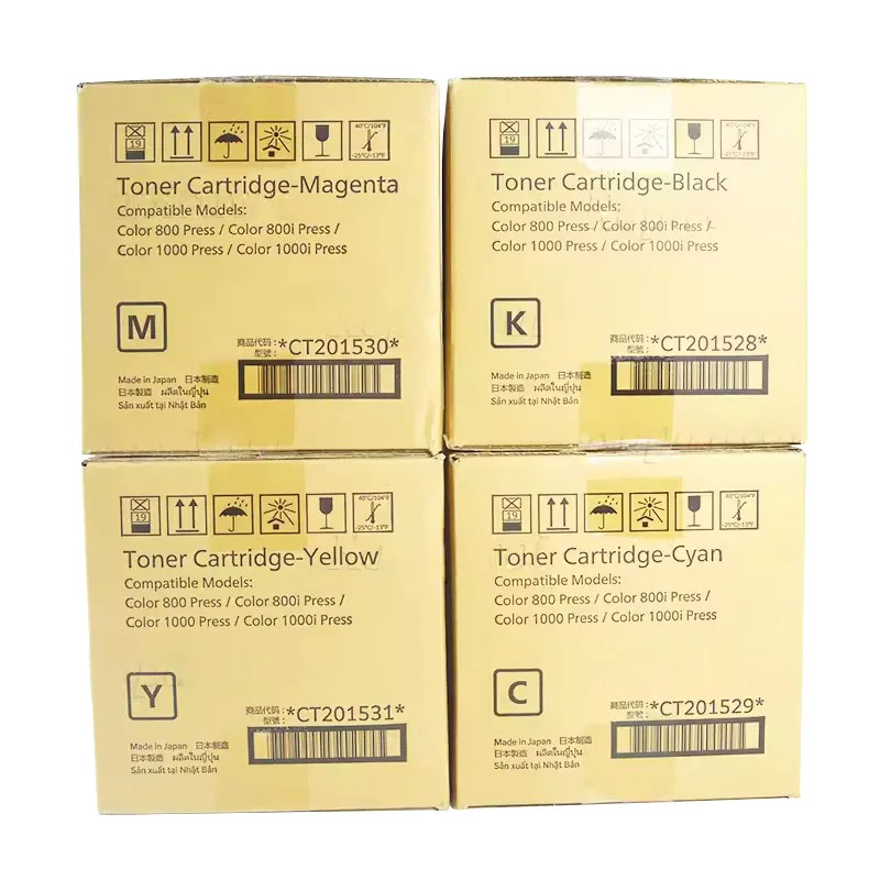 

Original Asian Version Toner Cartridge for Xerox Color 800 1000 800i 1000i CT201528 CT201529 CT201530 CT201531