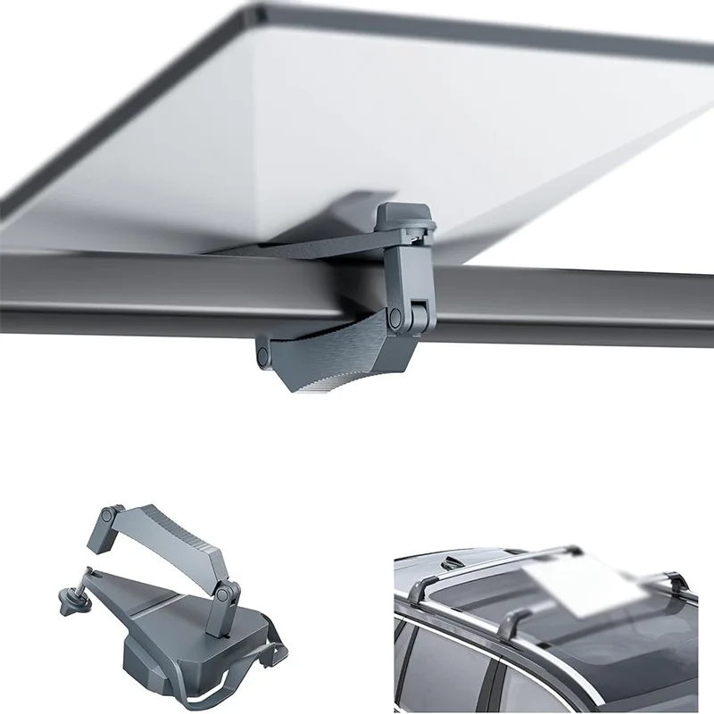 

CarRoofMountFor Mini Equipment RV Outdoor Aluminum Alloy Car Bracket RV Accessories Adjustable