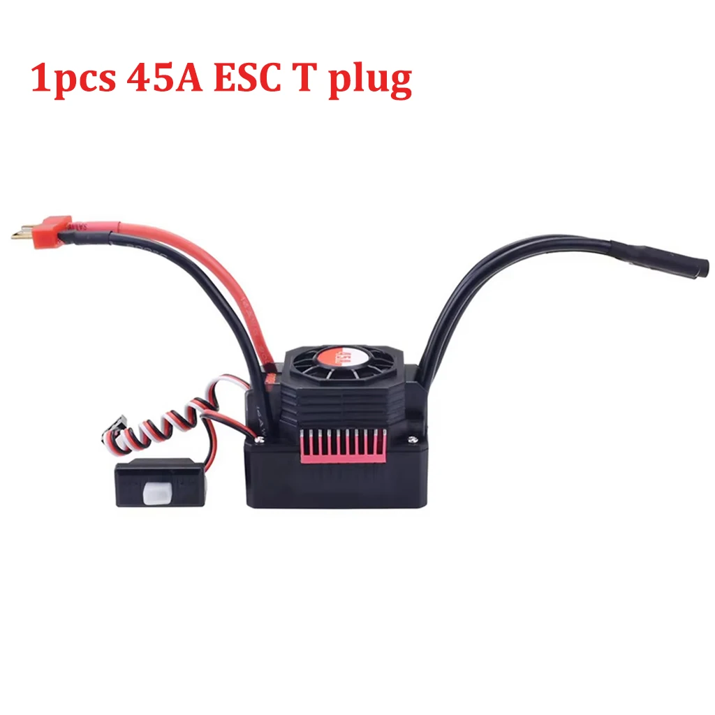 SURPASS HOBBY KK Waterproof Combo F540 3000KV 4370KV Brushless Motor W/ 45A Brushless ESC for 1/10 RC Car / Tamiya Axial Redcat image 3