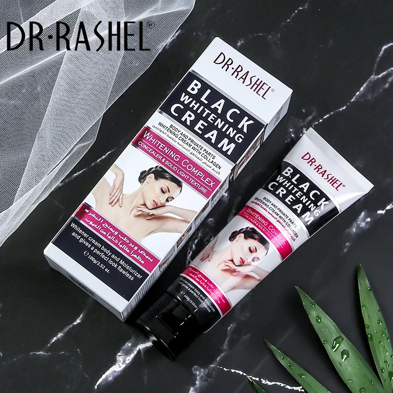 DR.RASHEL Whitening Cream Repair Nourish Arm Armpit Ankles Elbow Knee Private Parts Body Lotion Black Skin Brighten Moisturizing