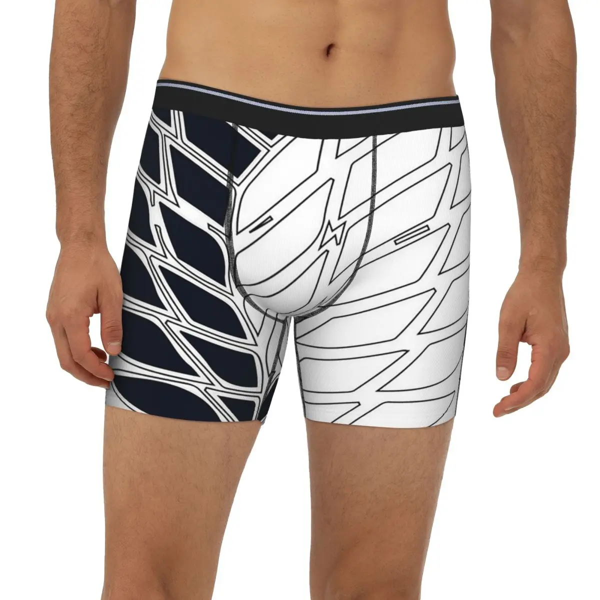 

Attack On Titan Long Boxer Underpants Short Men Panties Soft Underwear for Homme Man Boyfriend Gift