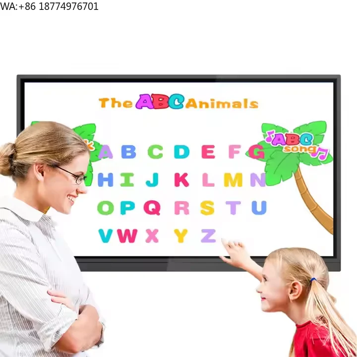 

65-inch All-in-one Touch Screen Whiteboard Interactive Boards Multimedia HD Smart Teaching Machine Education/Conference