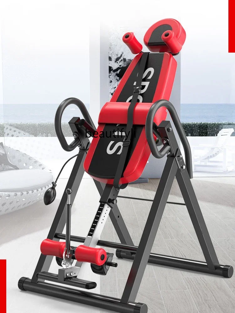 

Inversion Table Home Fitness Equipment Small Upside down Anti-Spill Glue Gymnastic Rack Stretch Yoga Chair