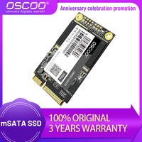 OSCOO Best MSATA SSD 128GB 256GB 512GB Hard Disk SATA III for Windows Laptop Desktop