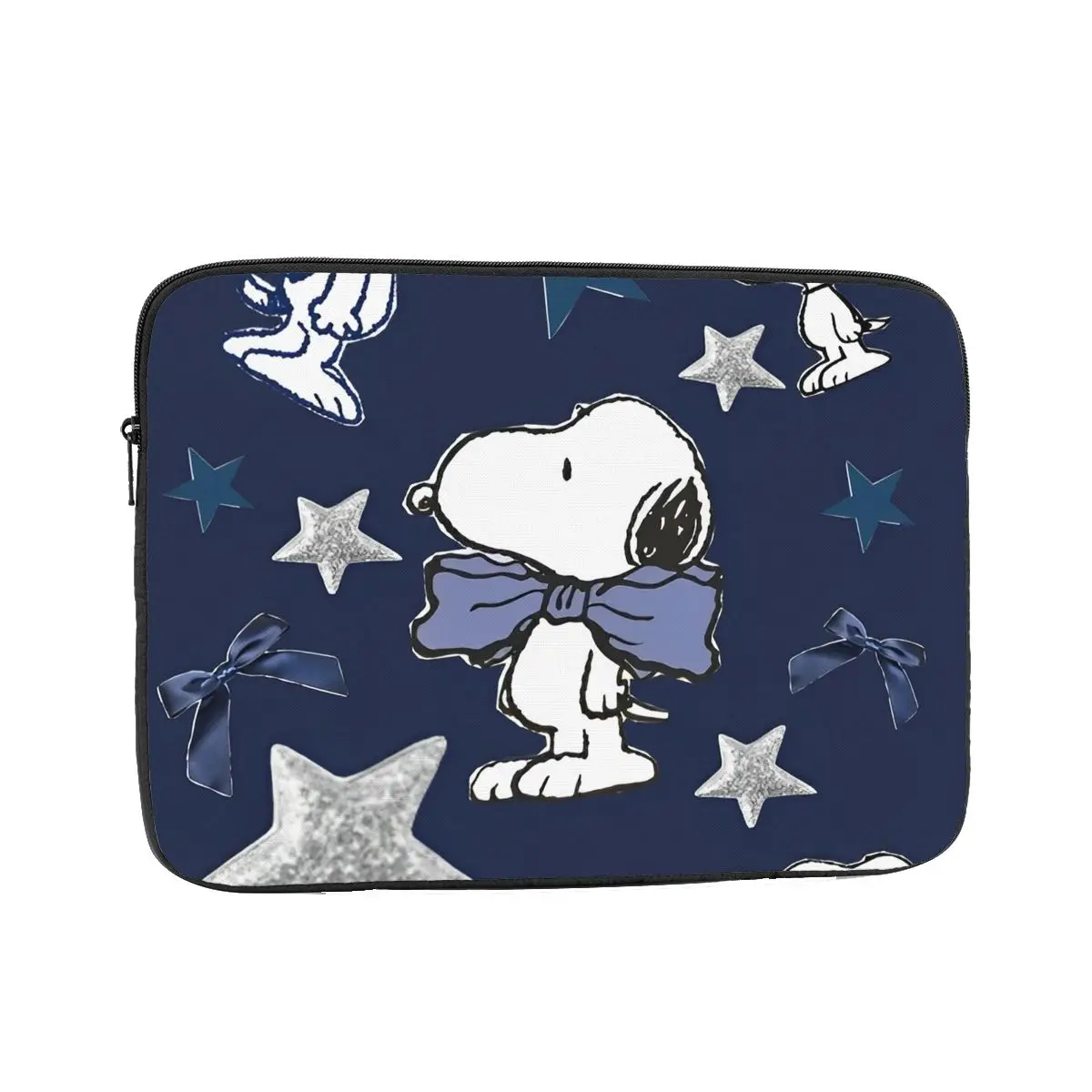 Linda Funda para Laptop con Diseño de Snoopy para Macbook Air Pro 12 13 15 17 Pulgadas, Funda Protectora para Notebook, Funda de Dibujos Animados a Prueba de Golpes