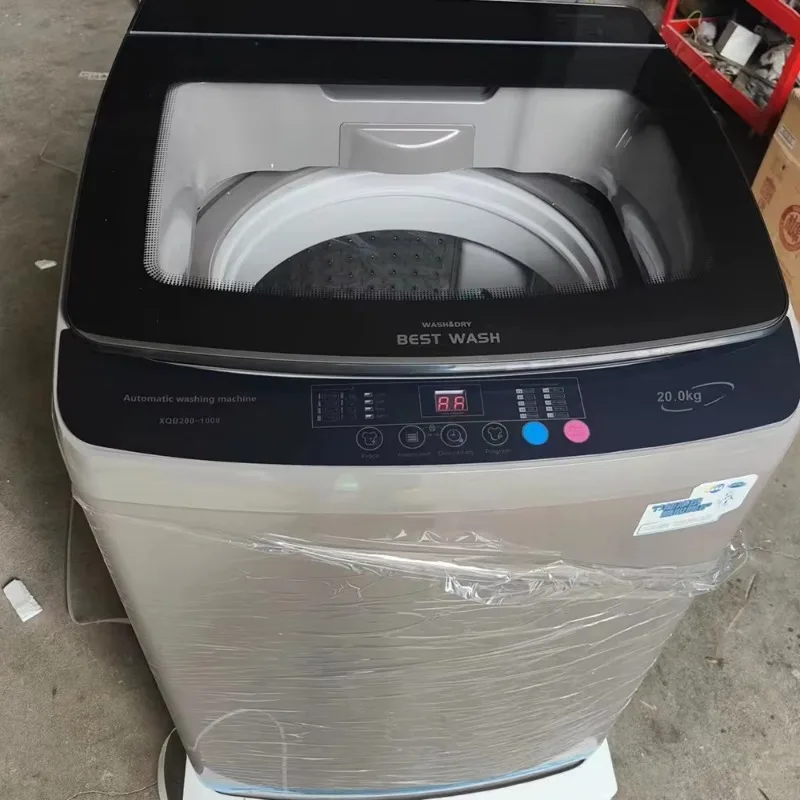 High Quality 20kg Fully Automatic Smart Washing and Drying Machine Household Electric Box Plastic Body