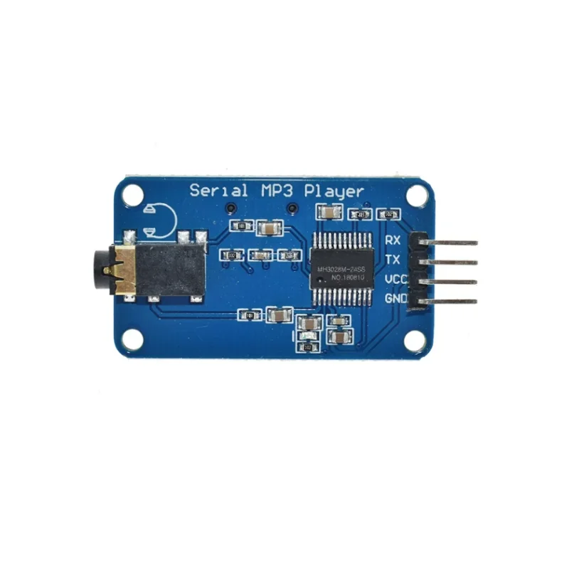 UART TTL Módulo de Controle Serial, Suporte MP3 Music Player, WAV Micro SD, Cartão SDHC para Arduino, AVR, ARM, PIC, 3.2-5.2V, DC, YX5300