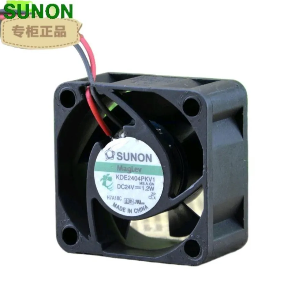 

For Sunon maglev fan KDE2404PKV1 4020 4CM 24V 1.2W power supply axial cooling fan