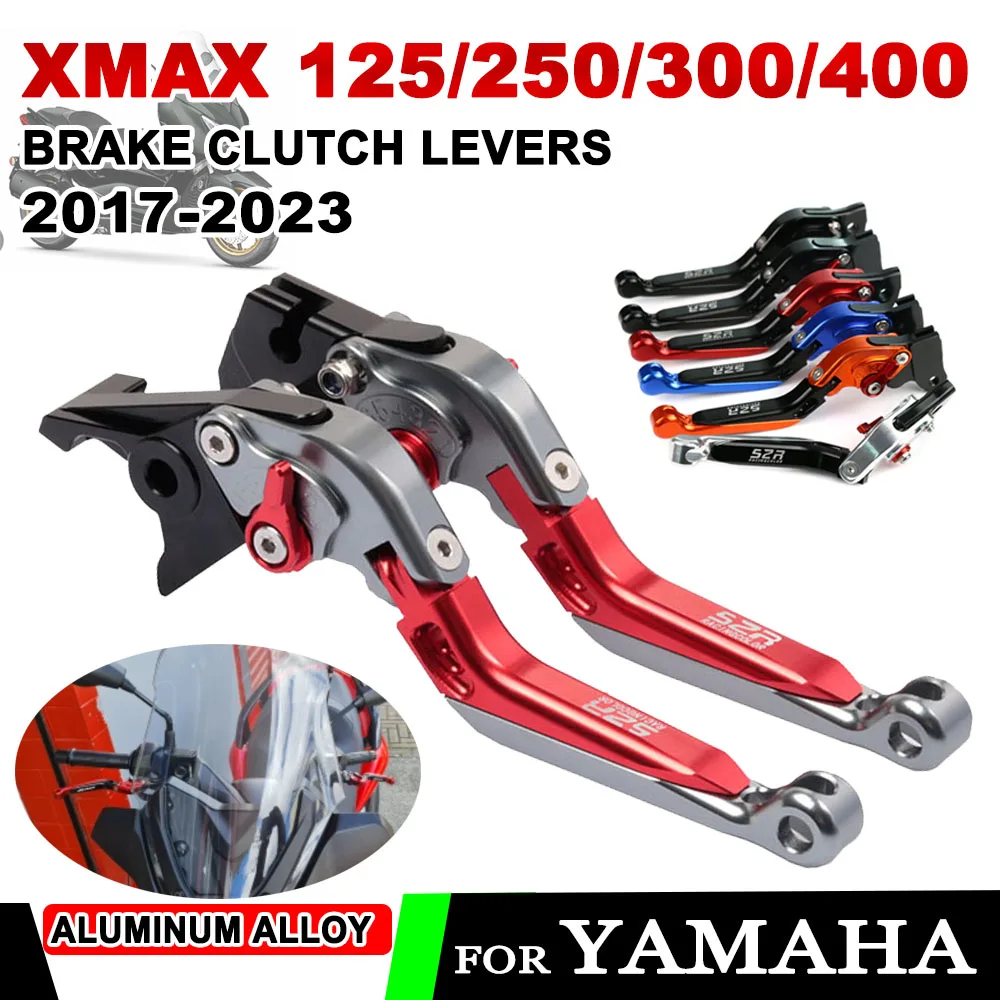 

2023 Brake Clutch Levers For YAMAHA XMAX 125 250 300 400 XMAX300 2017 - 2022 Motorcycle Accessories Handle Adjustble Brake Lever
