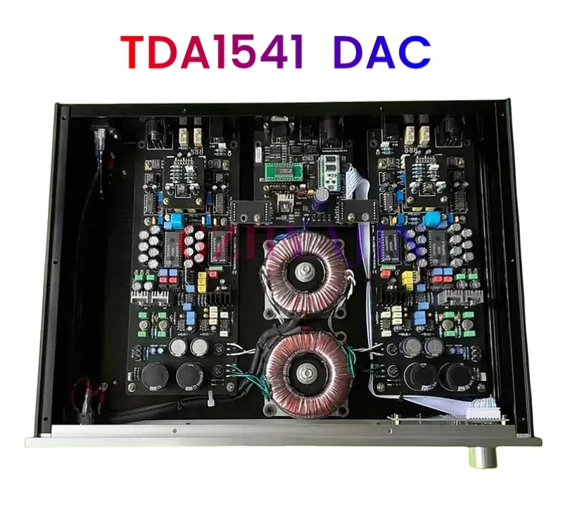 Balanced 2-piece, DUAL TDA1541 DAC decoder