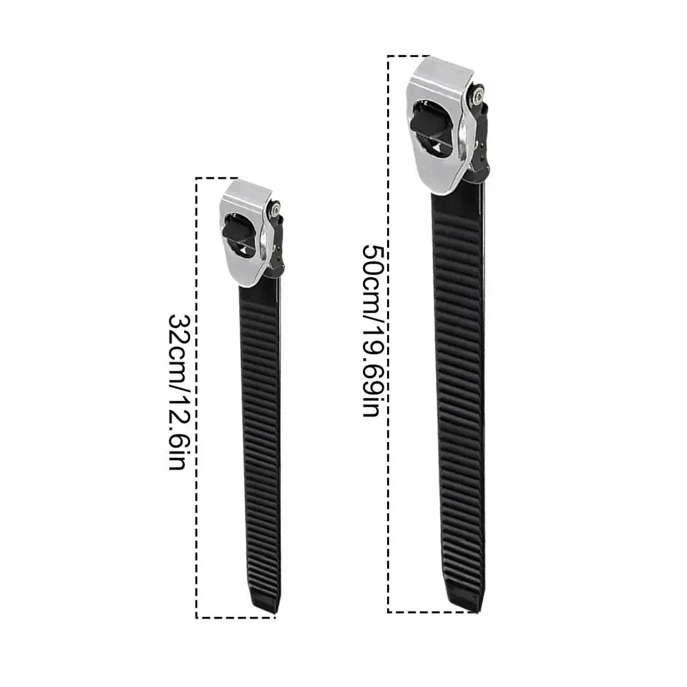 2Pcs Grip Lock Strap Metal Buckle Ratchet Strap Stainless Steel Attachable Clamping Strap Heavy Duty Multi-purpose Fastening St