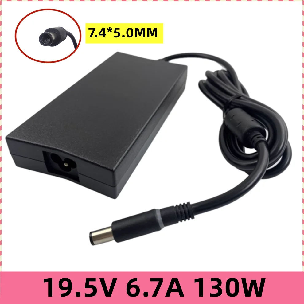 

19.5V 6.7A 7.4*5.0mm 130W Charger Laptop Adapter for Dell Inspiron15 5576 7566 7567 17R N7110 XPS Gen 2 L501X L502x Power Supply