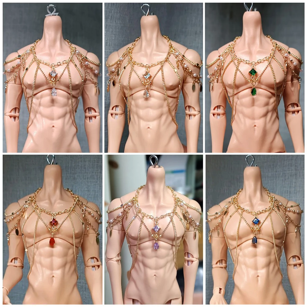

D09-P659 children handmade toy 1/6 1/4 1/3 uncle MSD BJD Doll Jewelry Accessories Body Chain 1pcs