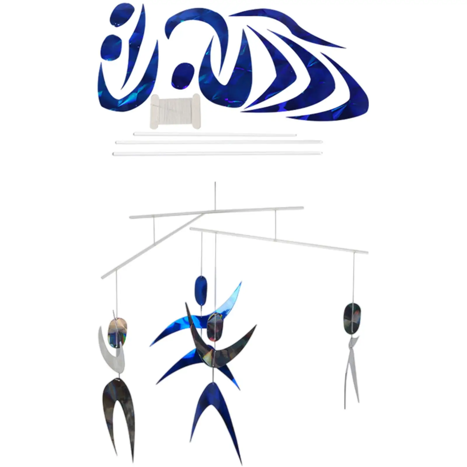 سرير الأطفال المحمول Wind Chime مع عناصر مونتيسوري لحديثي الولادة #4