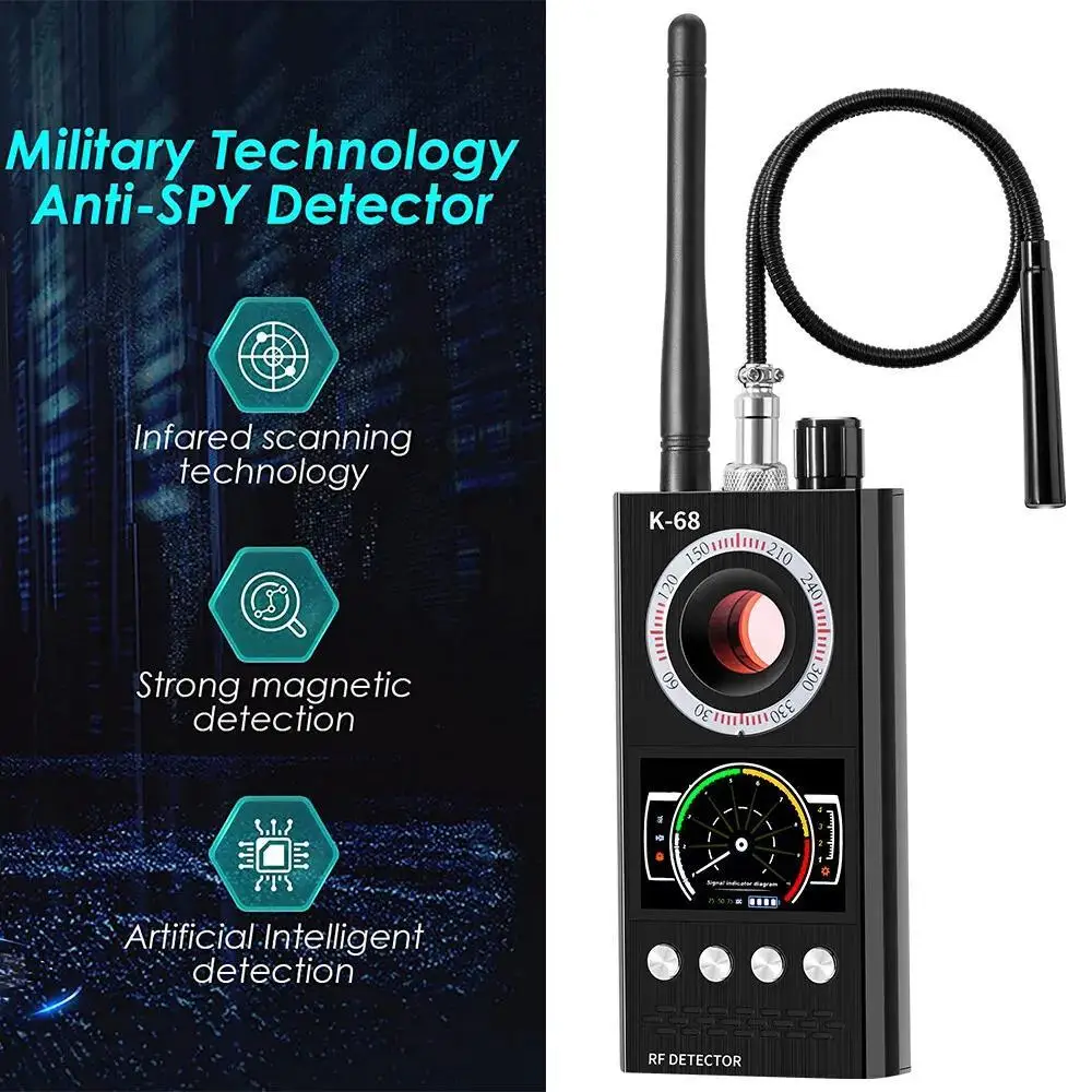 Detector Camera GSM Audio Bug GPS Finder Scanner Tracke