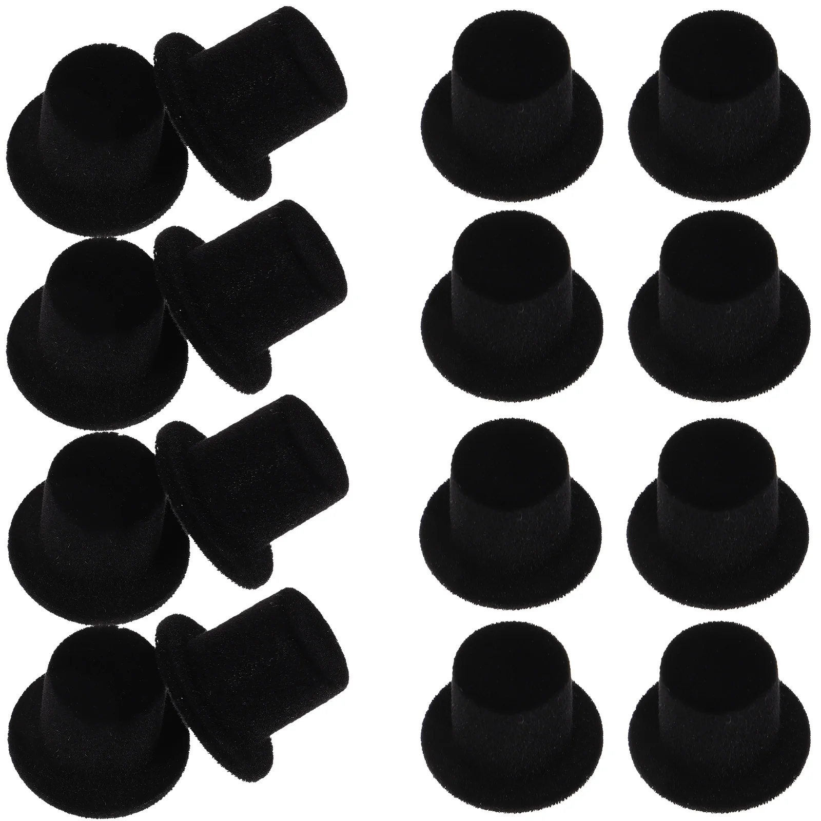 

20pcs Miniature Clown Hats for DIY Craft Decoration Holiday Party Supplies Tiny Top Hat Accessories Christmas Decor
