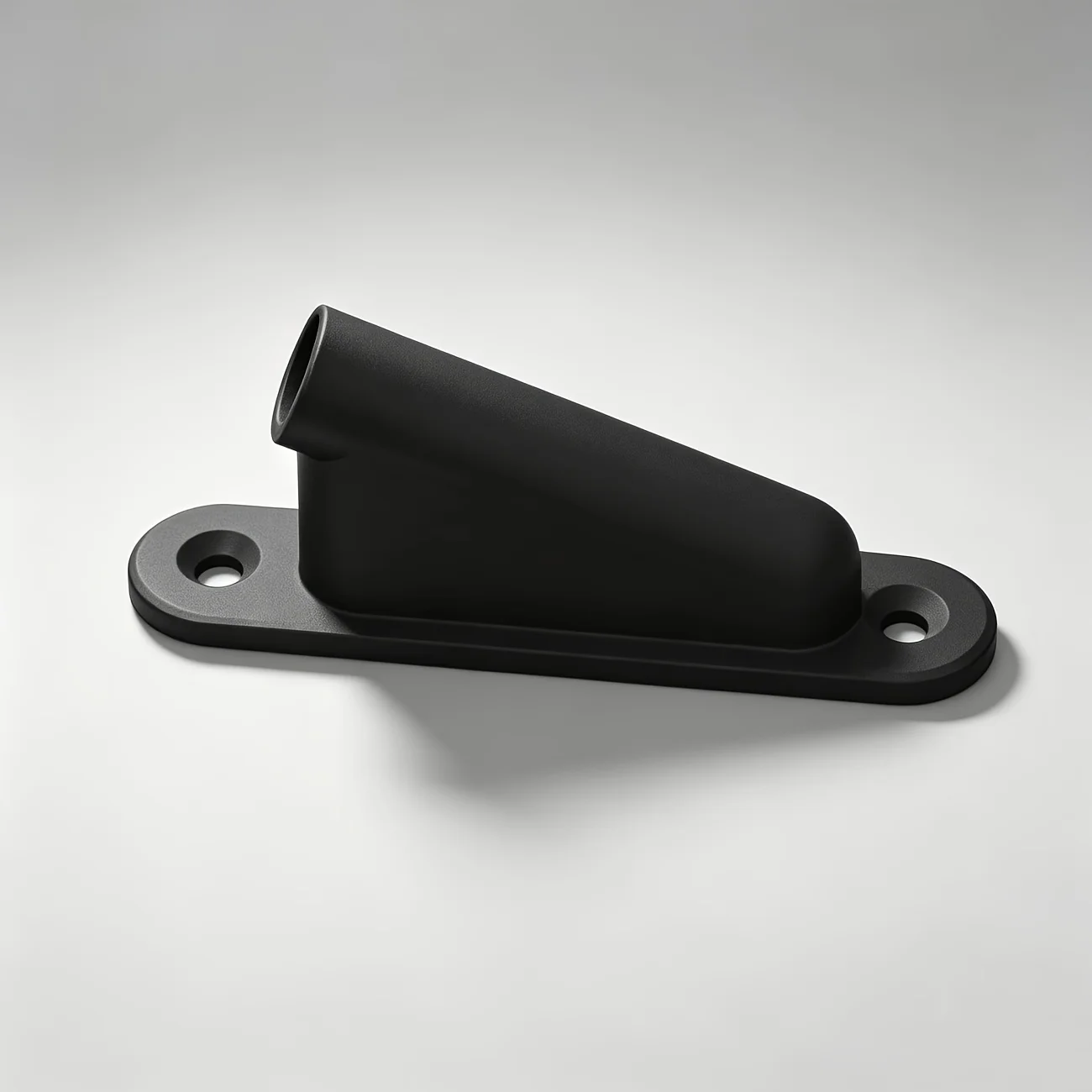 1pc Flagpole Base Wall-mounted Bracket, Simple Flagpole Stand, Suitable for Outdoor Garden, Patio(hole Diameter Is 8mm)