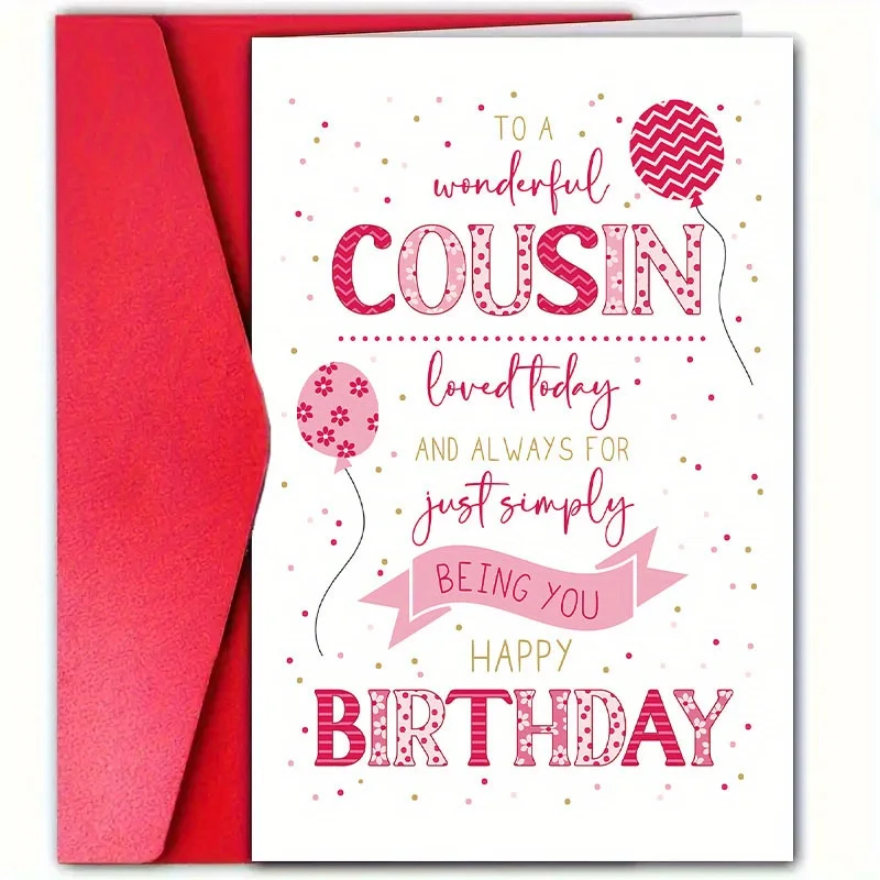 1 cute birthday card, perfect for anniversaries, loved ones today, and always just to wish you a happy birthday