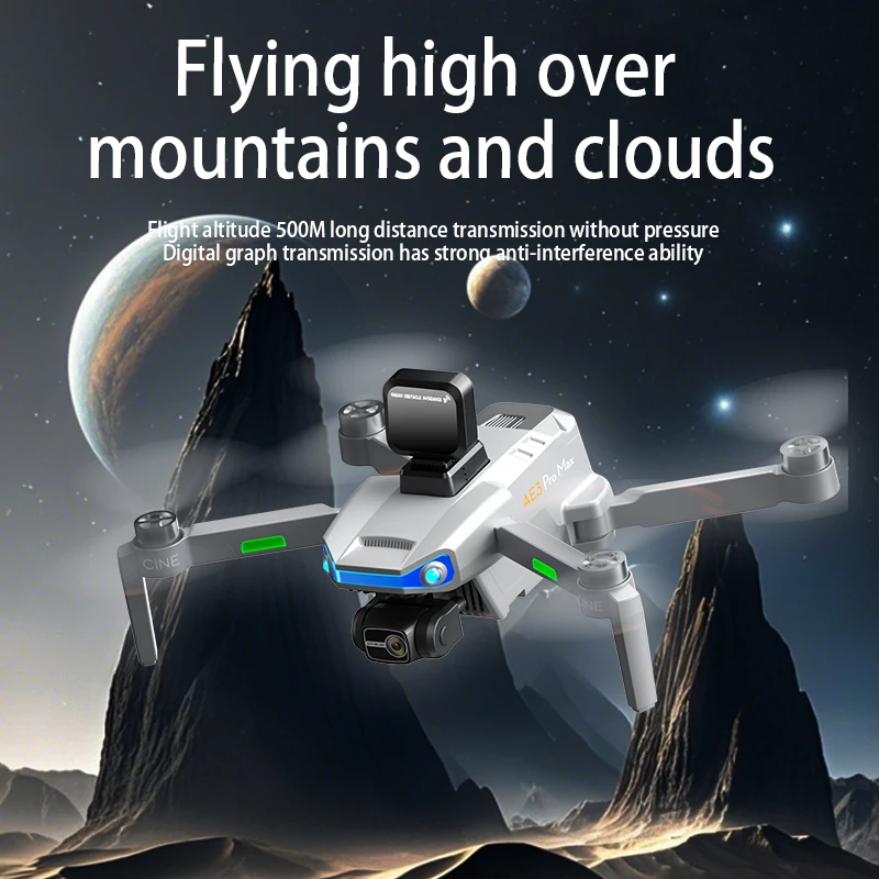 Brushless GPS Drone 8K ESC Dual Camera 5.5-inch Touch LCD Screen 5G Wifi FPV 3Axis Gimbal Obstacle Avoidance Quadcopter RC Dron