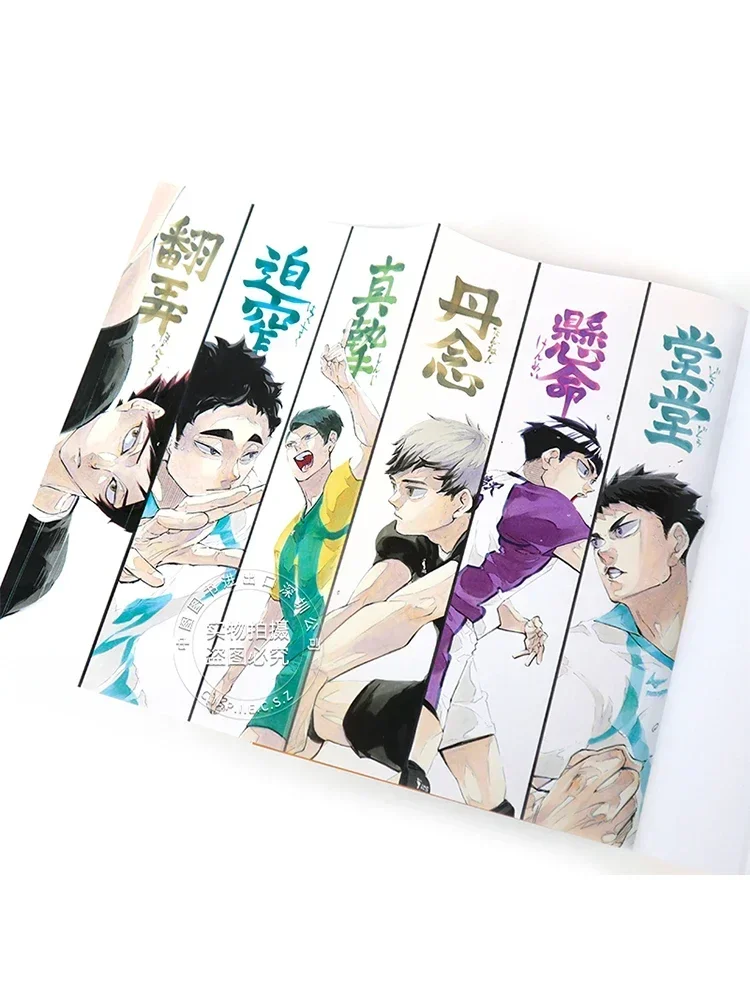 اليابانية الأصلية 2022 الرسمية هاجي كيو!! هايكيو!! كتاب الذكرى العاشرة الرسوم التوضيحية الملونة الرسمية كتاب فني DIFUYA #2