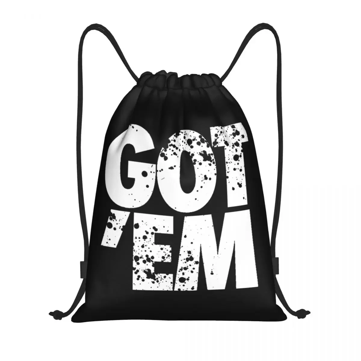 

Got Em Drawstring Backpack Sports Gym Bag for Men Women Training Sackpack