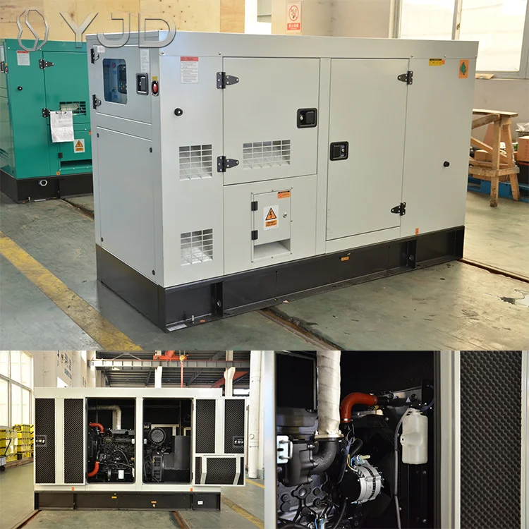 China Water Cooled 3 Phase Diesel Generator Power Supply Weichai 64kw 80kva Genset with Silent Type Auto Start ATS