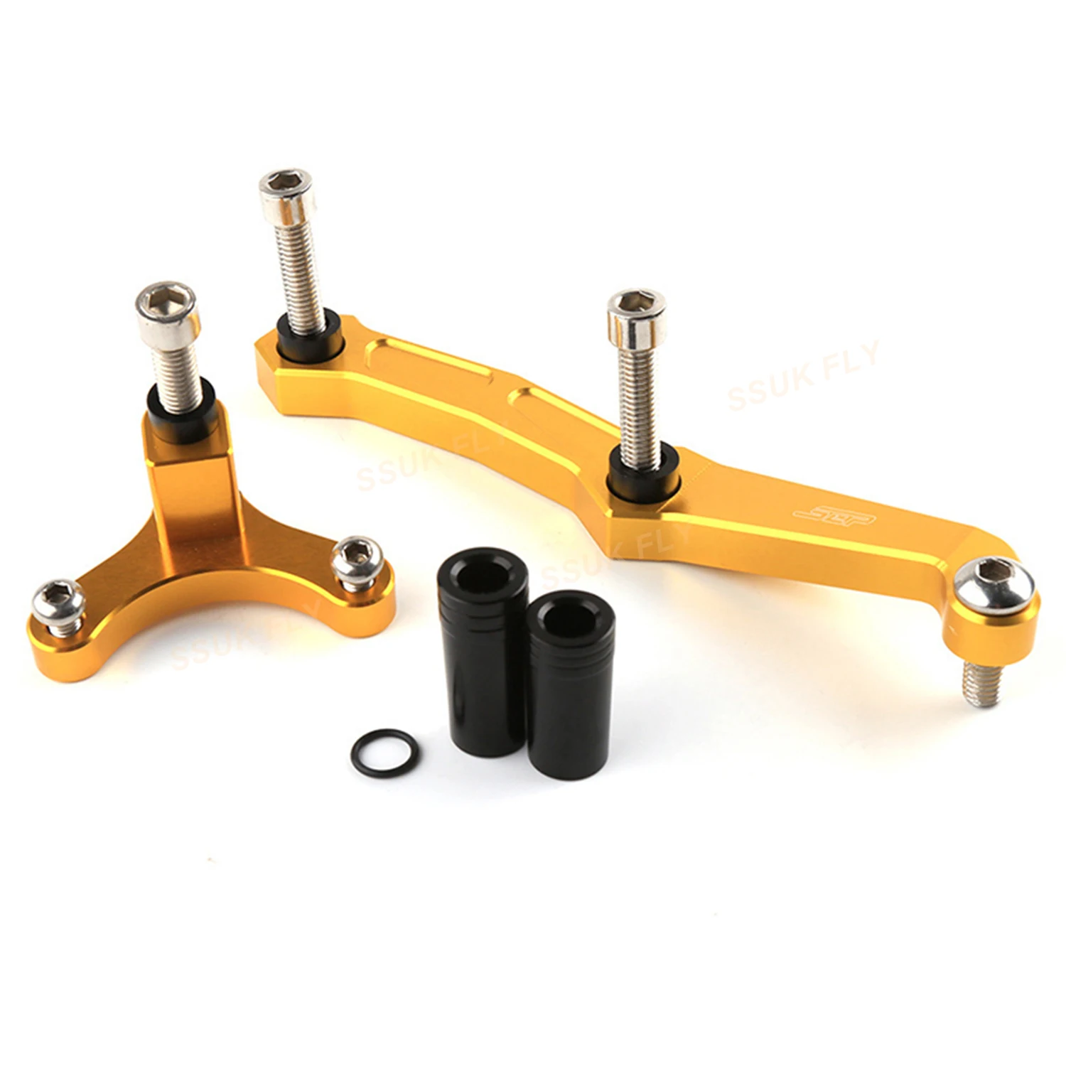 Motorcycle Steering Damper Linear Stabilizer Bracket Mount Support Kit For KAWASAKI Z800  2013-2018