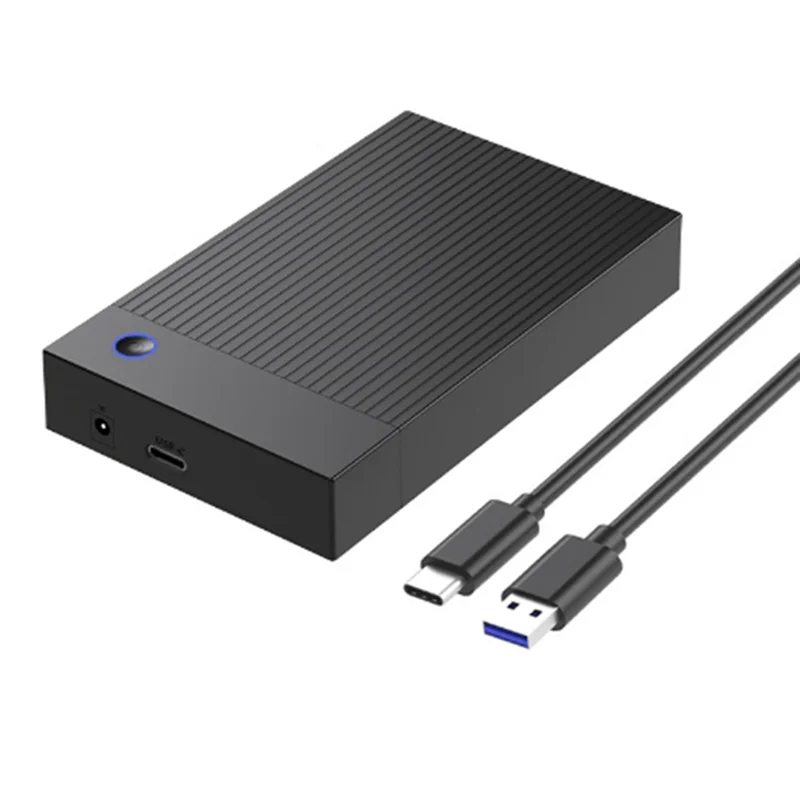 Caixa de disco rígido SSD SATA externa portátil de 3,5 polegadas com interface USB3.1 para jogos