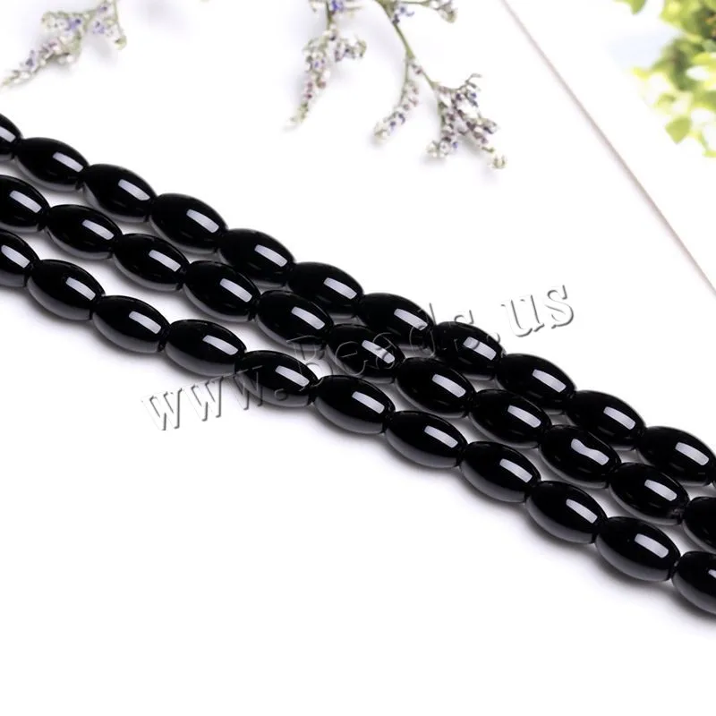 

Natural Black Onyx Agates Stone Round Loose Beads DIY Charm Beads for Jewelry Making Women Bracelets Necklace 4/6/8/10mm