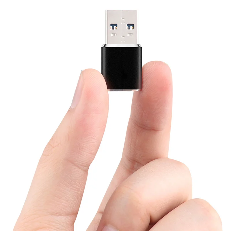 A16Z Aluminum Mini USB 3.0 Memory Card Reader Adapter for Micro-SD Card/TF Card Reader Adapter Pc Computer Laptop