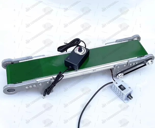 12V Desktop Conveyor Belt Technology Production Elevator Model Friction Experiment Device Speed Adjustable 0-116RPM