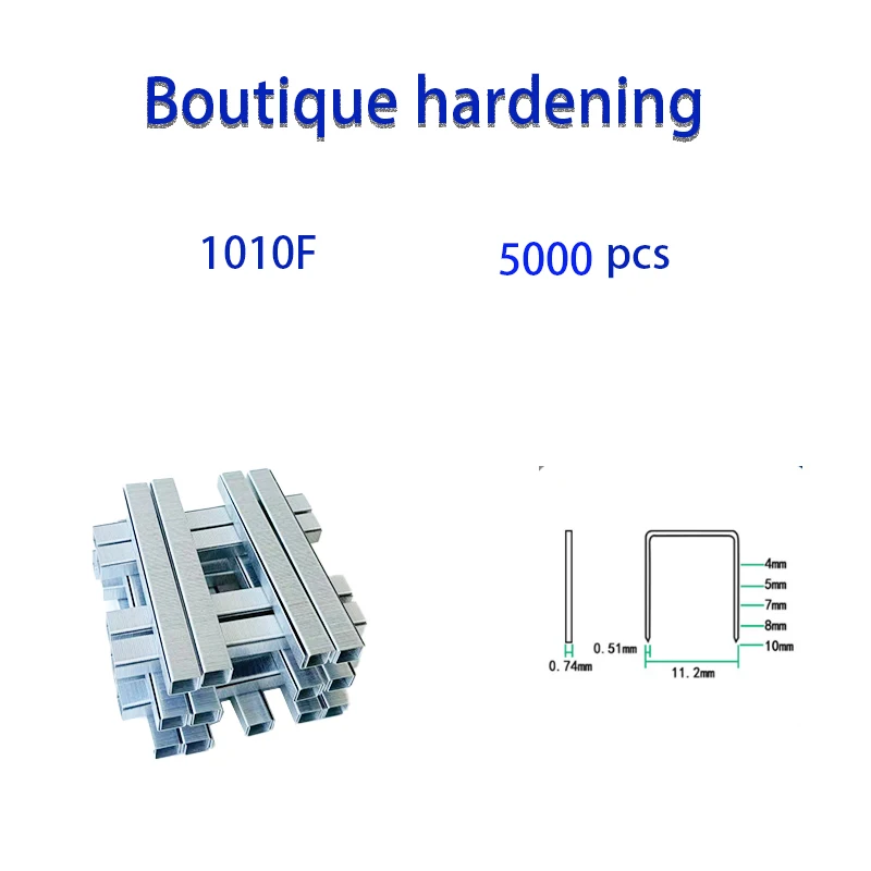 

5000pcs Yarding Nails 10mm Special 1010FC is suitable for sofa making materials, seat furniture making, joinery upholstery, leat