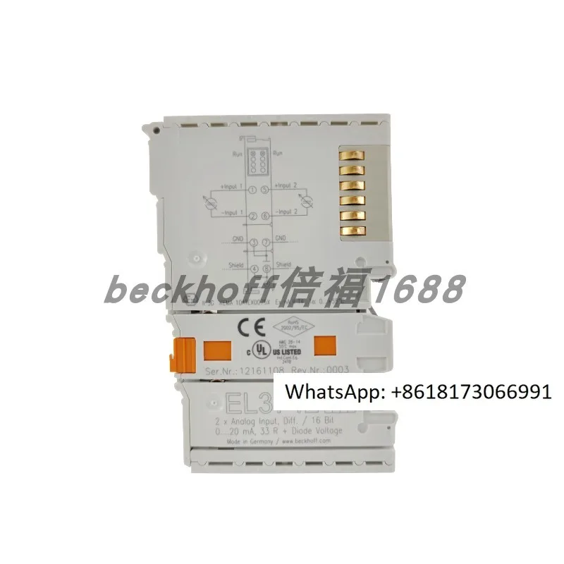 BECKHOFF EL3114 EL3161 EL3208 EL3255 EL3403-0010 EL3742