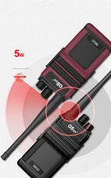Original Design Handheld Intercom Professional Battery 16 CH 10W Long-Distance Walkie Talkie OS-8800 UHF Home Hotel Radio