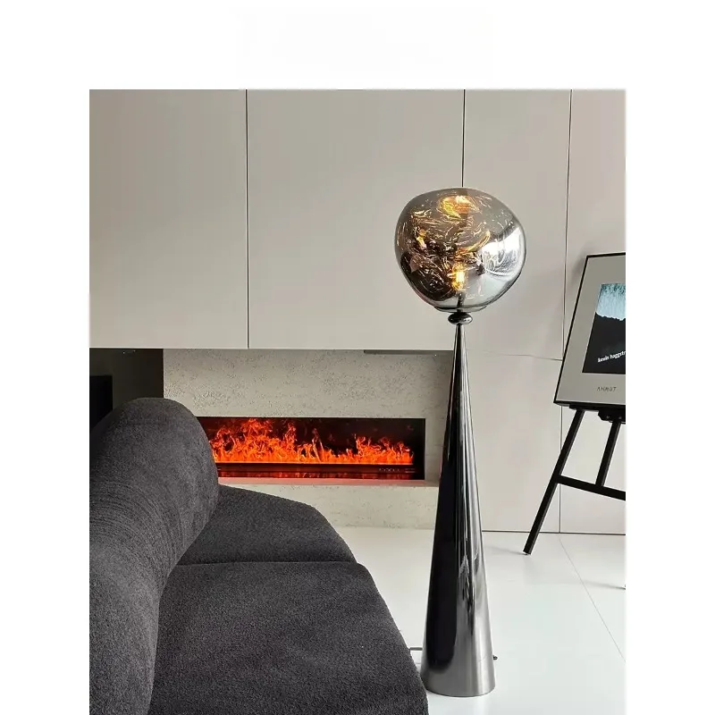 Everbright Store 2026 New High-End Lava Floor Lamp Postmodern Light Luxury Sofa Ambient Light