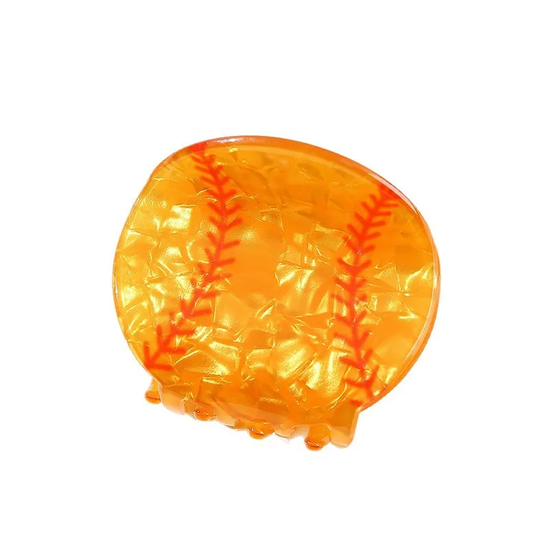 1PC Sporty Style Creative Shark Clip Basketball Football Hair Grab Clip Cartoon Ponytail Clip Girl Hairpin Headpiece  Decor Gift