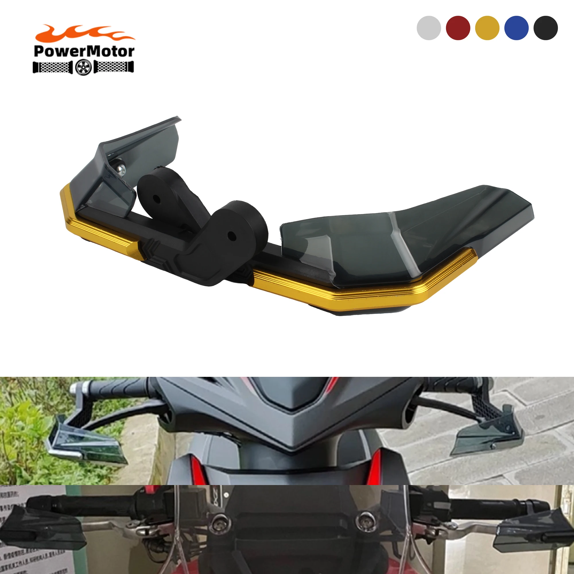 

5 Colors Motorcycle Handguard Universal Hand Guard Shield Windproof Motorbike Motocross Protector Modification Protective Gear