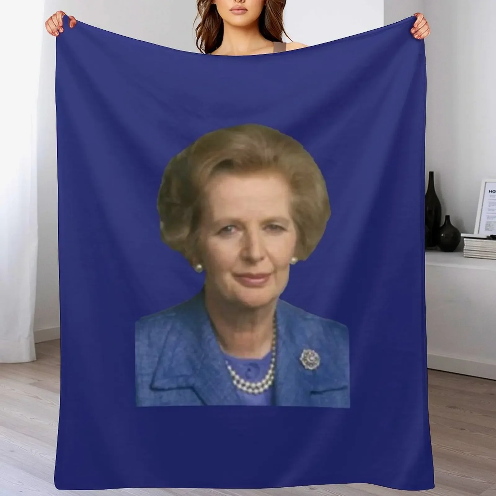 

The Iron Lady Throw Blanket Bed Fashionable Extra Large Throw Decoratives Nap Blankets
