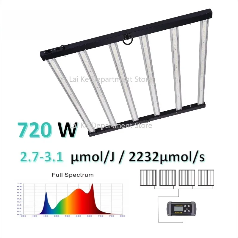 720W Full Spectrum Plant Indoor Best Led Grow Light for Hydroponic Plant Growth