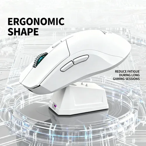 Ratón inalámbrico Bluetooth X11 de dos modos, base de carga magnética, pantalla táctil, base de carga magnética, ratón Macro ultraligero para juegos