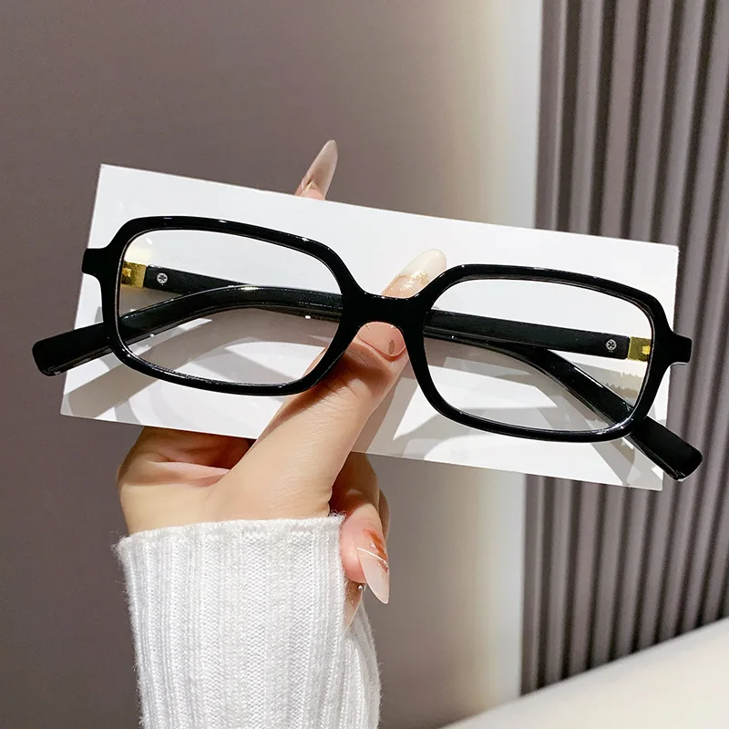 Computer Glasses Frame Women Men Anti Blue Light Rectangle Eyewear Blocking Glasses Optical Spectacle Eyeglass Square