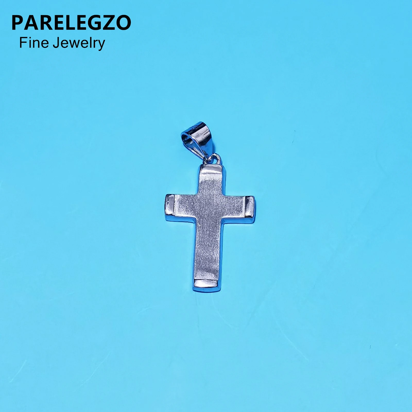 

PARELEGZO Cross Charms Amulet Pendant 925 Sterling Silver DIY Accessories for Jewelry Making Necklace Earrings Keychain