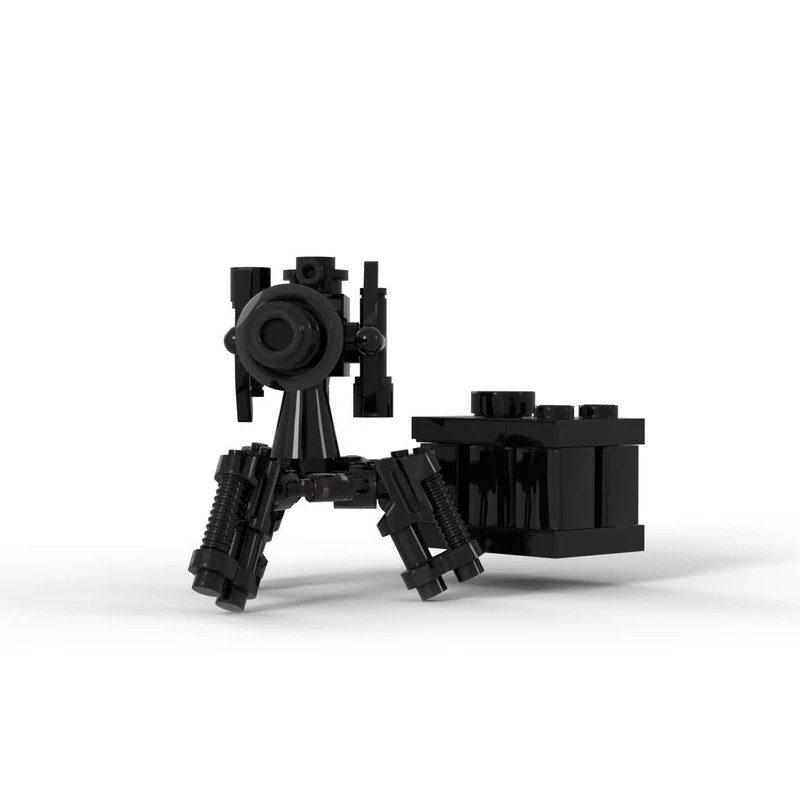 MOC-96166 الناسف مدفع بنة سلاح الحرب نموذج لتقوم بها بنفسك الطوب عالية متوافق الشكل لعبة مع الجندي الملحقات 26 قطعة