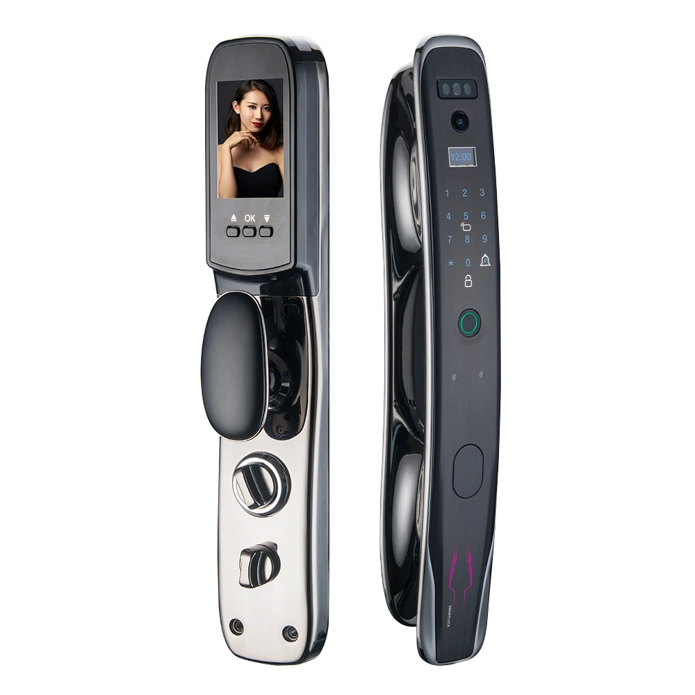 

Scanmax FL-100 Facial Recognition Fingerprint Smart Door Lock