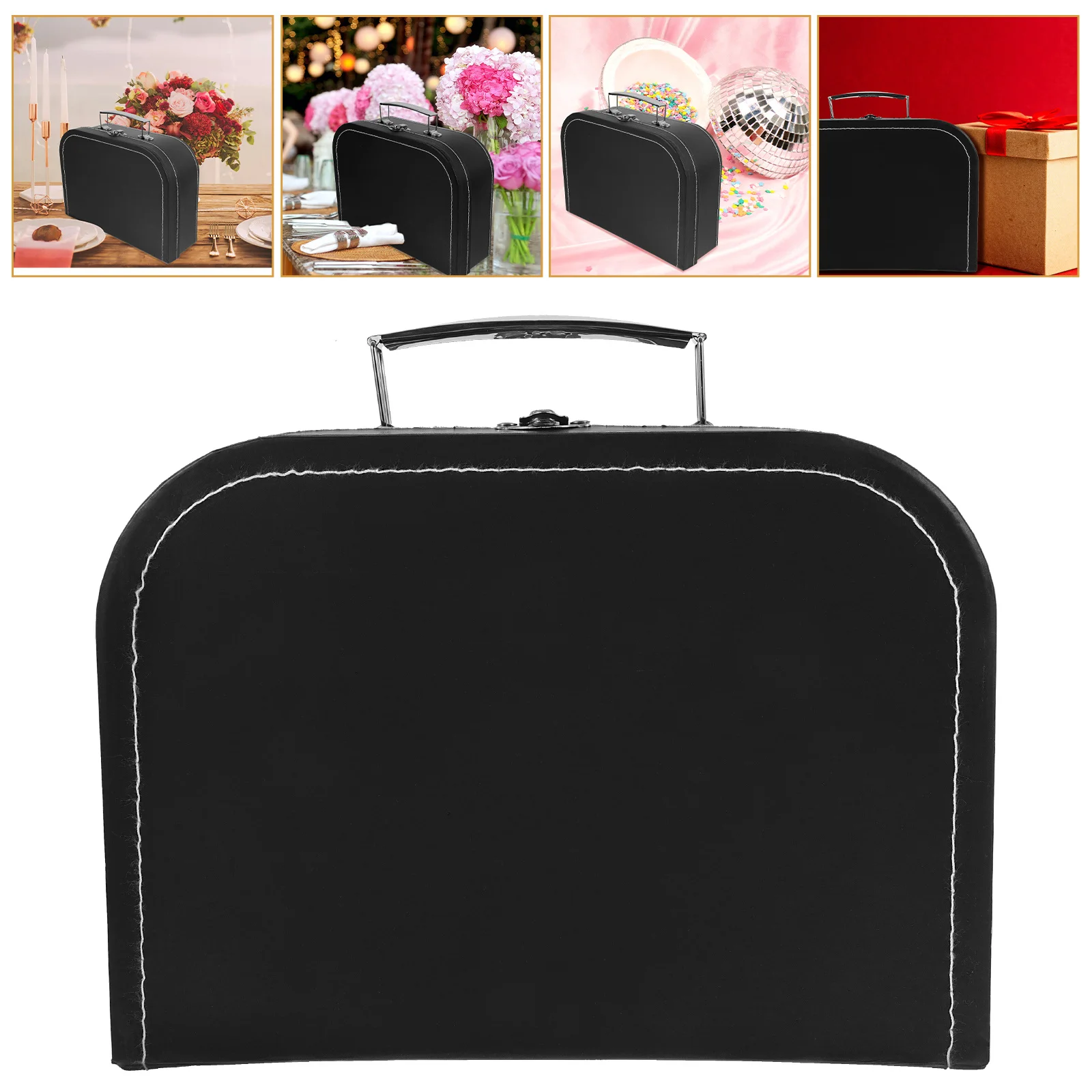 

Decorative Gift Case Small Suitcase Party Favor Wedding Gift Packing Container for Presents Boxes for Gifts Packing Box