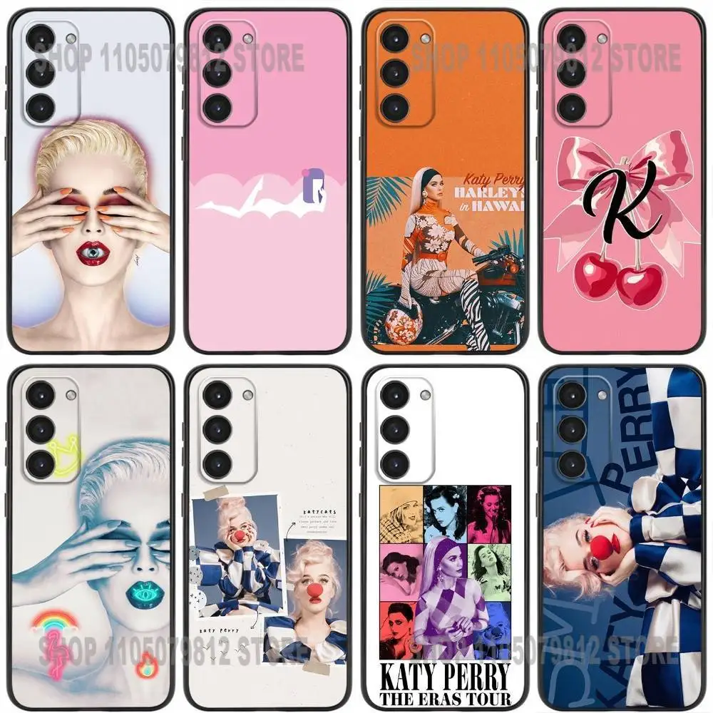 

K-Katy Witness Smile Perry Phone Case For Samsung Galaxy A20,21s,22,31,32,52,53,72,73,80,91 Soft Silicone Black Cover
