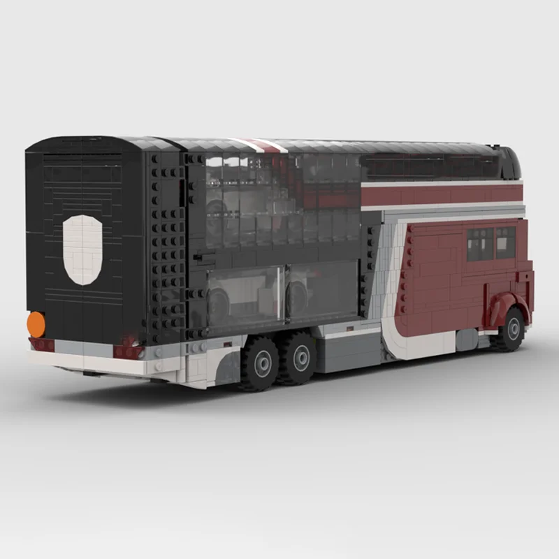 Champion Speed Cars Moc Bausteine Rennen Transporter Modell Technologie Modulare Blöcke Geschenke Weihnachten Spielzeug DIY Sets Montage