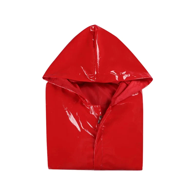 Disfraz de Cosplay de la Reina de la Promoción UUI1, Simone Perri, Ropa de Fantasía, Impermeable Rojo, Disfraz de la Película Fear Street 2025, Disfraz para Hombre, Fiesta de Fantasía