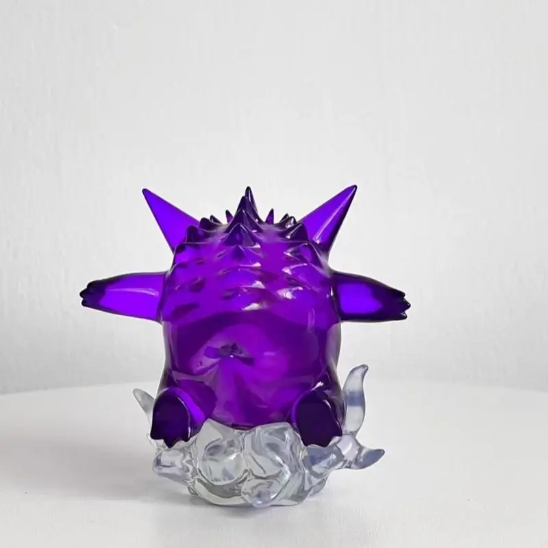 Nouveau 8 cm Pokemon Figure ronflex Gengar figurine transparente Statue Anime modèle poupée décoration jouets à collectionner cadeau Pvc