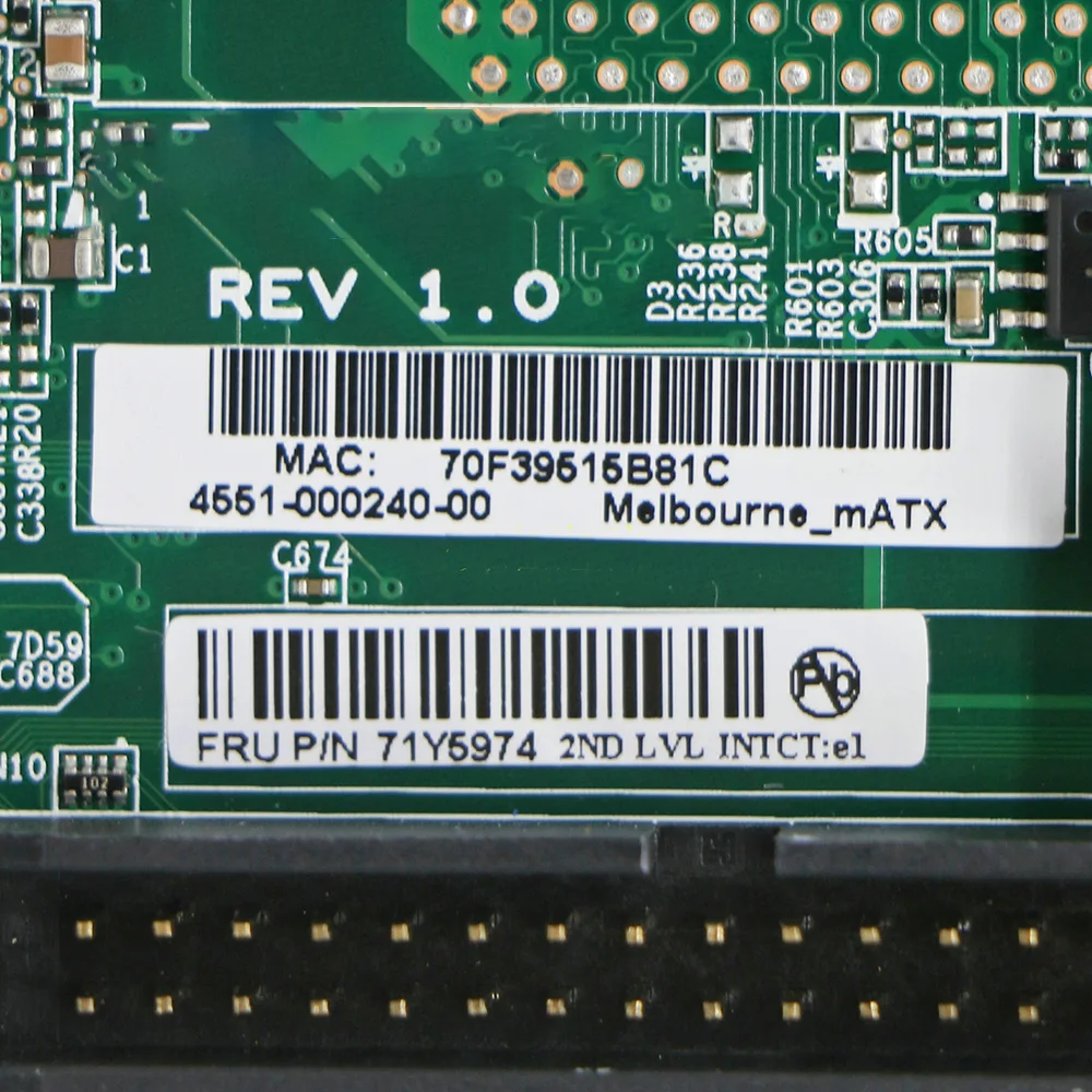 คุณภาพสูงเมนบอร์ดเดสก์ท็อปสําหรับ Lenovo E20 E21 IQ57M 71Y5974 ทดสอบ